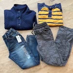 Hanna Andersson/ Gap Kids Boys 5-6 fall/winter Bundle